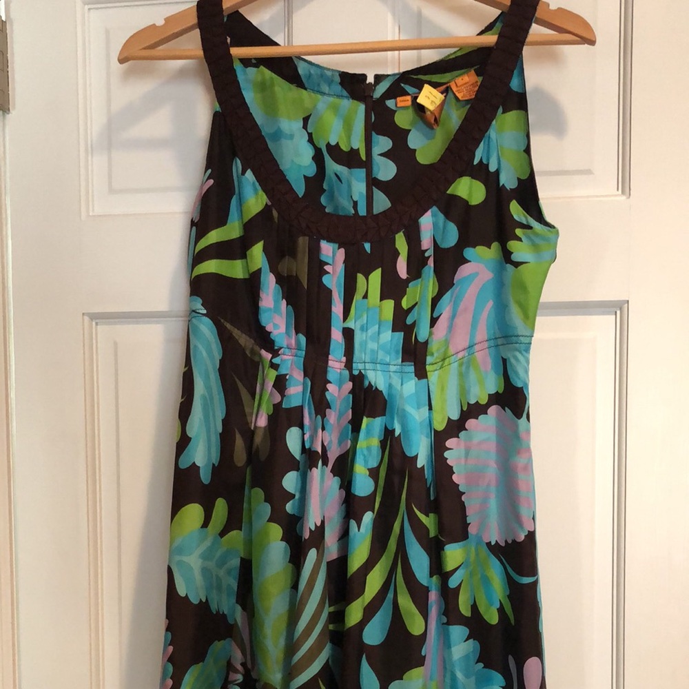 Tory Burch 100% silk floral dress